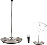 Bottle Stand for Draining Stainless Steel Bottle Holder Drying Rack Bottle Drying Rack Holder Drying Decanter Stand Upside Down for Wake-up Call, Kitchen, Dining Table, Bar