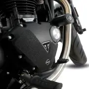 R&G Racing Black Boot Guard Kit | Triumph Bonneville Bobber 2019