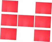 FELTECHELECTR 7 Pack Colorful PVC Film Sheets Light Diffuser for Photography Stage Classroom Led Lights Adaptable for Entertainment