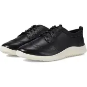 NWT Cole Haan Women's Zerogrand Meritt Wing Tip Oxford, Black/Ivory-Size 9