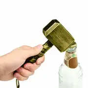 1PC Gold Bottle Opener Hammer Of Thor Shaped Beer Opener Beer Bottle Opener, Beer Gifts for Men, Him, Husband, Dad, Boyfriend