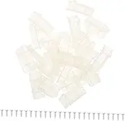 WHAMVOX 25pcs Ceiling Light Fixing Clips Durable Rotary Buckles for Easy Replacement Compact Design for Various Ceiling Shades