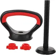 EXHUMKY Adjustable Kettlebell Handle Base Versatile Dumbbell Converter for Strength Training Home Gym Outdoor Workouts Flexible Weight Grip Comfort