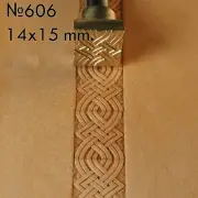 Brass Leather Crafting Stamp Durable Custom Engraving Tool Unique Design #606