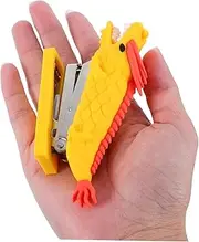 ROMISBABA Cute Animal Dragon Head Stapler: Mini Stapler Portable Office Supplies for Desk Compact Design for Kids Students and Everyday Use