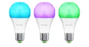 Nanoleaf Essentials Matter E27 Smart Bulb - Thread & Matter-Enabled Smart LED Light Bulb - White and Color (3 Pack)