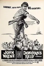 John Wayne - Donovan's Reef - Movie Ad - 4 x 6 inch Photo Print