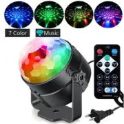 Portable Mini RGB Led Stage Laser Light DJ KTV Projector Disco Party Strobe Lamp