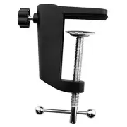 Black C-Clamp Cantilever Bracket Clamp Holder Desk Lamp Clip Fittings Base