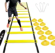 Agility Ladder,Training Cones,Soccer Training Equipment-Maximize Your Athletic P