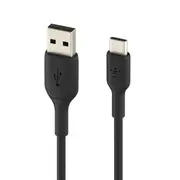 Belkin - USB-A to USB-C Cable Data Sync Charging Cord 2m - Black