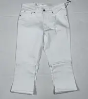 $198 New BRAX Chuck Men's 32x34 Casual White Modern Fit Hi-Flex 5 Pocket Pants