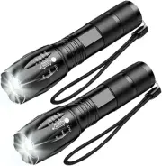 HYVCZP 1/2/3 Pack ​LED Torch,Super Bright Flashlight,5 Modes Adjustable Focus...