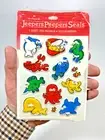 Vintage NOS Jeepers Peepers Hallmark Puffy Stickers Googly Eyes Sea Creatures