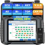 2025 XTOOL D8W Topology Auto Car Diagnostic Scan Tool Full System Coding Scanner