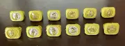 1950s Kellogg’s Pep Cereal Premium - Tom Corbett Rocket Rings Complete Set