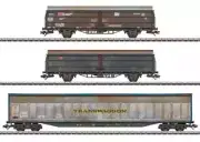 Marklin HO 47349 Sliding Wall Wagon Set DB AG Era V Set MIB/New