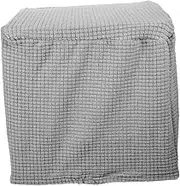 KICHOUSE Square Stool Cover Stool Seat Replacement for Dining Chair Elastic and Comfortable Easy to Clean Suitable for Entrance Yard Bookstore Bar Pub Clubs