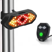 Bike Tail Light with Turn Signals USB Rechargeable Wireless Remote Control IP...