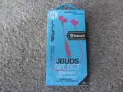 JLab JBuds Select Bluetooth Earbud Headphones Universal MIC with Volume + Track