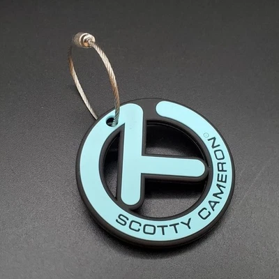 SCOTTY CAMERON TIFF CIRCLE T FOR TOUR USE ONLY KEY FOB / BAG TAG