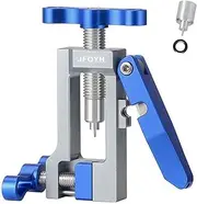 JFOYH 2IN1 Bike Tools Bicycle Hydraulic Disc Brake Needle Driver Insertion and Mineral Hose Cutting Tools Compatible with BH90/BH59/Avid/MAGURA/Banjo, 6061 Aluminum Alloy