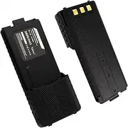 7.4V/2600mAh Battery Replacement for Baofeng UV-5R UV-5R+ Plus BF-F8HP UV-5RE Plus UV-5RB UV-5X RD-5R UV-5RTP Walkie Talkie Lithium-ion Battery