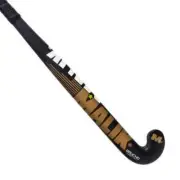 Malik Carbon Tech Field Hockey Stick - Black - 2022 Model - Gaucho