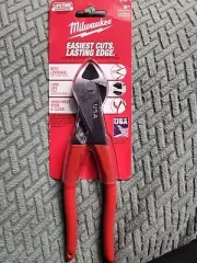 MILWAUKEE- MT508 8" Diagonal Dipped Grip Cutting Pliers - Made In USA-NEW