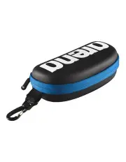 [Arena] Black/Blue Swim Training Goggle Case