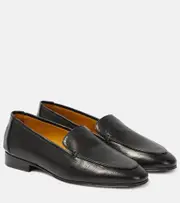 [The Row] The Row Adam leather loafers AU 4.5 black