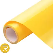 3D Puff Heat Transfer Vinyl - 10" x 6ft Puff HTV Vinyl Roll for T Shirts, Puff Yellow