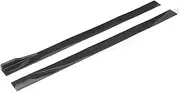 2m Car Side Skirt Splitter Winglet Side Wing Bumper Lip Compatible for VW Compatible for Polo Compatible for Golf mk5 mk6 mk7 Compatible for Jetta for Passat(Carbon Fiber Look)