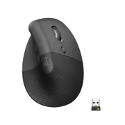 Logitech Lift Vertical Ergonomic Mouse - Graphite