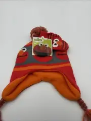 Sesame Street Elmo Hat And Mitten Set