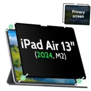 Nano Privacy Filter Compatible with iPad Air 13 In 2024 Nano Air 13 Black