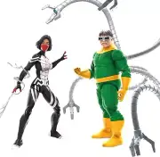 NIB Marvel Legends SILK + DOC OCK 6" Action Figures 2-Pack Spider-Man 60th Anniv