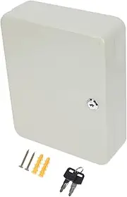 TEHAUX Key Management Boxes for 28 Slot Metal Key Holder Wear Security Cabinet