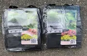 2 Lot HEAVY DUTY BBQ GRILL COVERS 60" Large Fits Weber