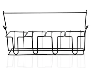 梅森杯公雞杯把手杯收納架 Mason Jar四只裝只裝 鐵藝提手架梅森