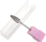 OSOLADY Nail Drill Bit Cuticle Remover Manicure Drill Bits Durable Tungsten for Nail Care Compatible with Electric Nail Drills Dual