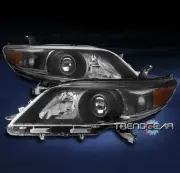 FOR 2011-2017 TOYOTA SIENNA MINI VAN REPLACEMENT PROJECTOR HEADLIGHTS LAMP BLACK (for: Toyota)