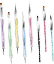 OSOLADY Set of 4 Nail Art Tools Manicure Kit Brush Pen Professional Nail Set Nail Supply