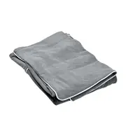 [Florabelle Living] Slip Cover Only - Noosa Hamptons Armchair Grey W/White Piping