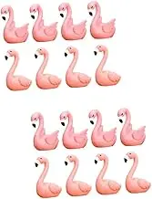 32 Pcs Flamingo Animals Miniature Animal Figurines Table Centerpieces for Wedding Hawaiian Decorations Moss Decor Decorations for Home Hawaiian Centerpieces Ornaments Dining Table