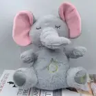 Elephant/Sheep/Cat Musical Light Up Toy Animal Soft Plush Toy Glow in The Dark
