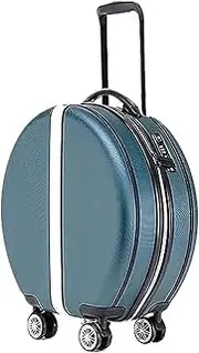 [IRYZE] Lightweight Suitcase 18 Inch Carry On Lugage Round Suitcases With Wheels Portable Lugage Suitcase Checked Carry on Luggage, B, 18inch