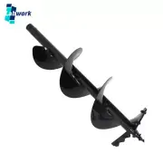 Post Hole Digger Auger 100mm 150mm 200mm 300mm Ground Garden Drill Bit W/ Blades