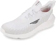 [Red Tape] Men's Classic Walking Shoes - Firm Grip, Memory Foam Insole, Added Bounce, Slip -Resistance, Arch Support & Shock Absorption, Model RSO1235A, White