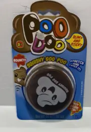 Poo Doo Poop Slime Squishy Bouncy Stretch & Twist emoji container